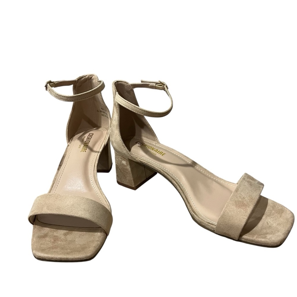 Cushionaire‎ Memory Foam heels Abbey Light Peach Beige Size 8 W